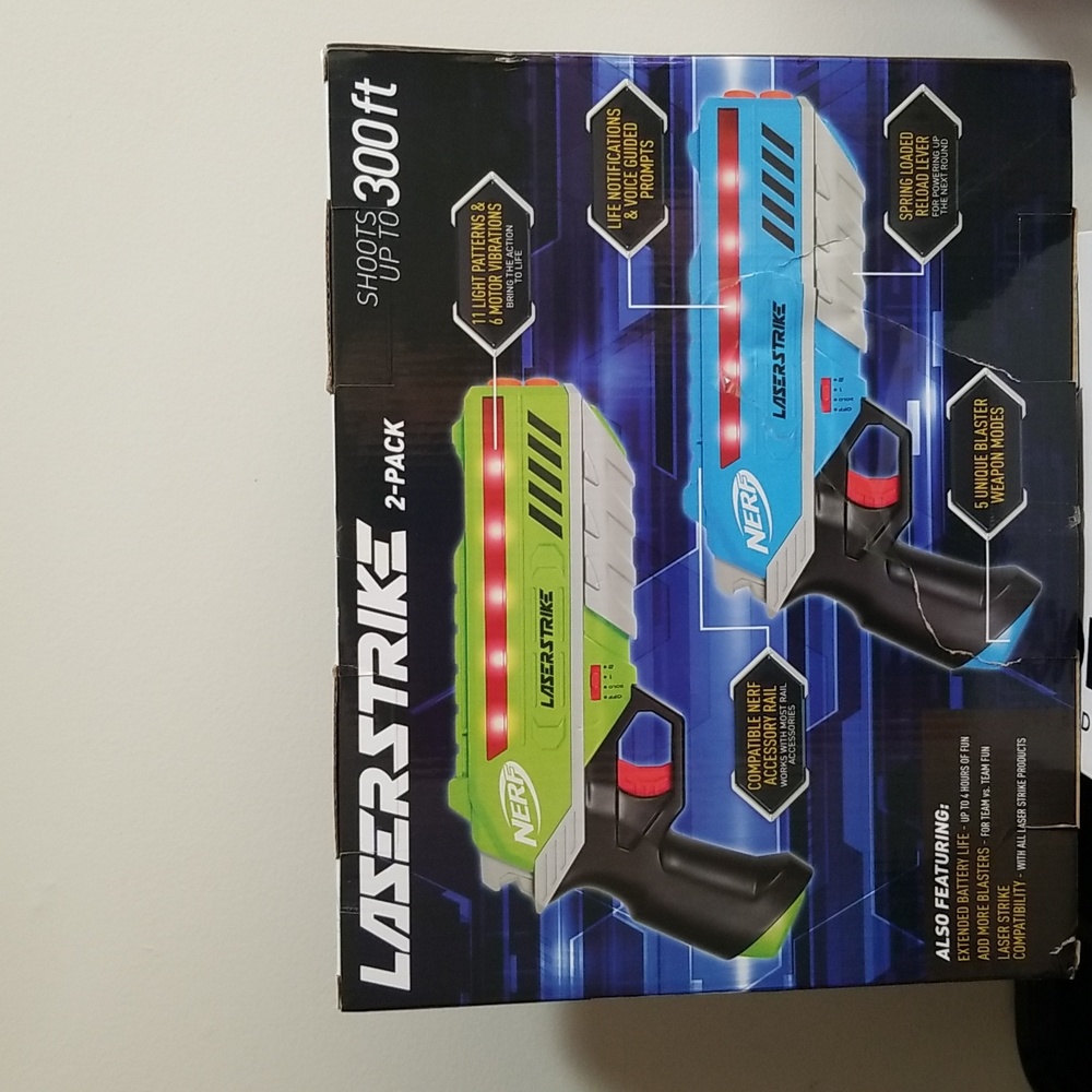 NEW! Nerf laserstrike 2-pack NWT